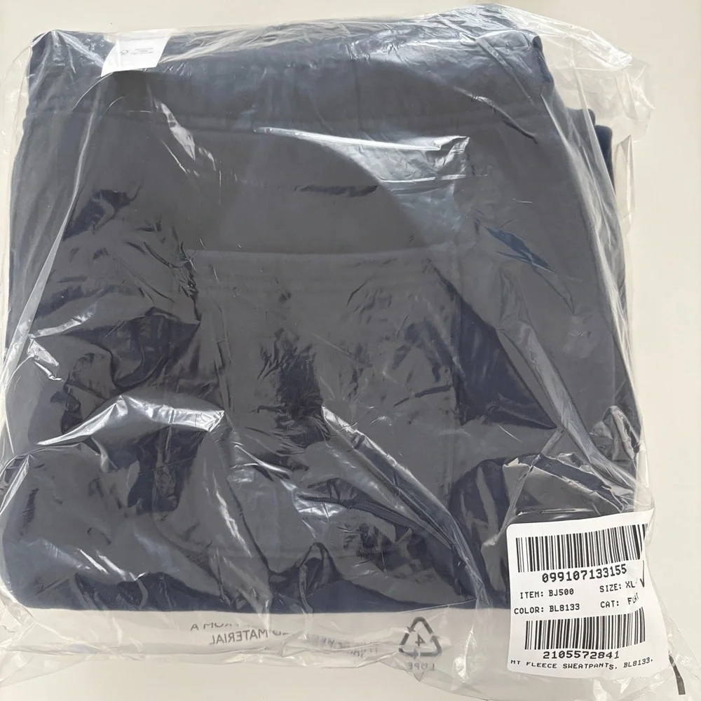 NWT J. Crew Tall Heritage 14 oz. Fleece Sweatpant Navy Blue